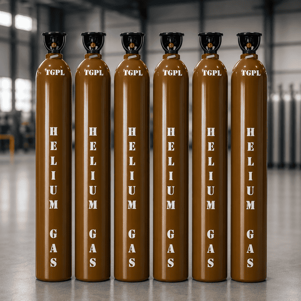 Helium Gas Cylinders Laboratory Grade