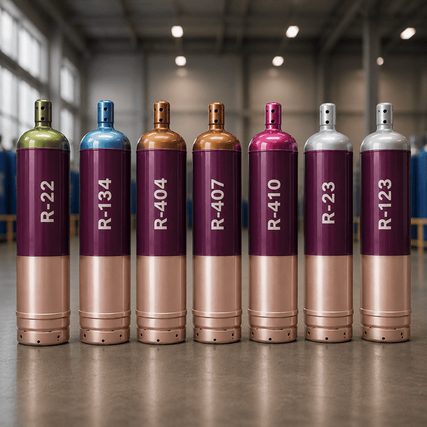 Refrigerant Gas HVAC Cylinders