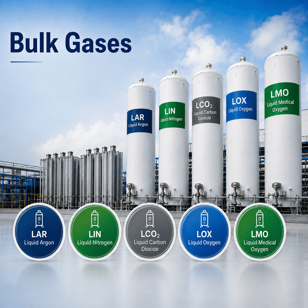 Cryogenic Bulk Gases liquid tanks